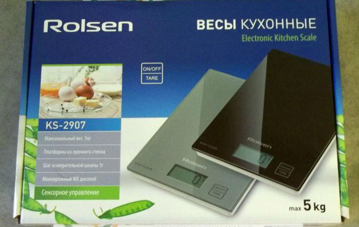 Кухонные весы Rolsen